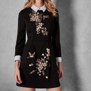 Ted Baker Ellen Graceful black dress